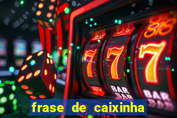 frase de caixinha de natal